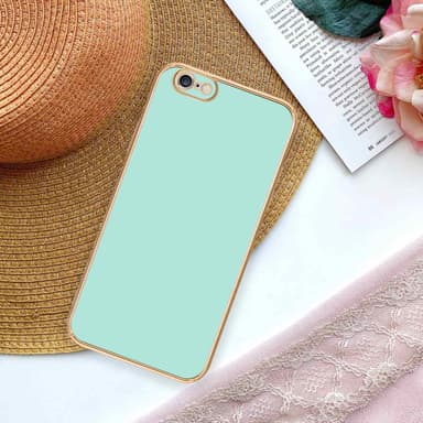 iPhone 6 / 6S silikondeksel case (grønn)
