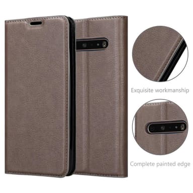 LG V60 ThinQ lommebokdeksel case (brun)
