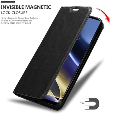 Motorola MOTO G51 5G lommebokdeksel case (svart)