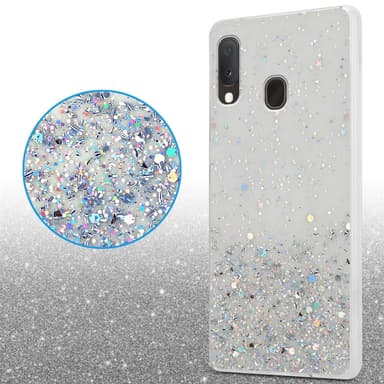 Samsung Galaxy A10e / A20e Silikondeksel Glitter