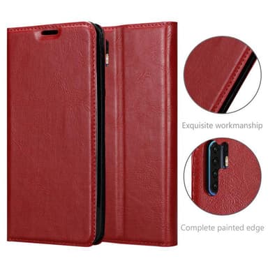 Huawei P30 PRO lommebokdeksel case (rød)