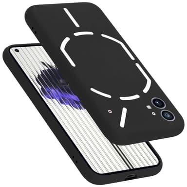 Nothing Phone (1) silikondeksel case (svart)