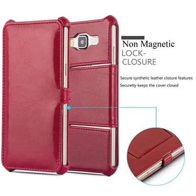 Samsung Galaxy A5 2015 lommebokdeksel case (rød)