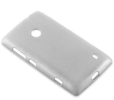 Nokia Lumia 525 silikondeksel cover (sølv)