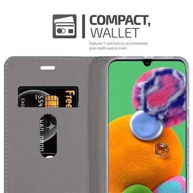 Samsung Galaxy A90 5G lommebokdeksel etui (blå)
