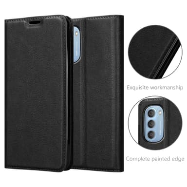 Motorola MOTO G51 5G lommebokdeksel case (svart)