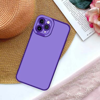 iPhone 11 PRO silikondeksel cover (lilla)