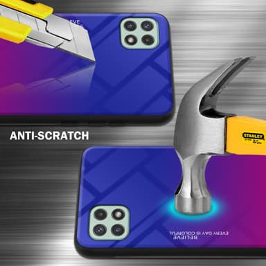 Deksel Samsung Galaxy A22 5G Case Cover (svart)