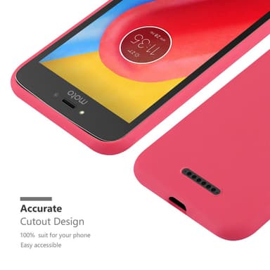 Deksel Motorola MOTO C Silikon cover (rød)