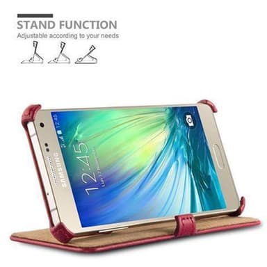 Samsung Galaxy A5 2015 lommebokdeksel case (rød)