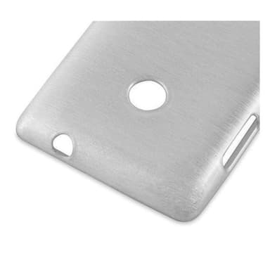 Nokia Lumia 525 silikondeksel cover (sølv)