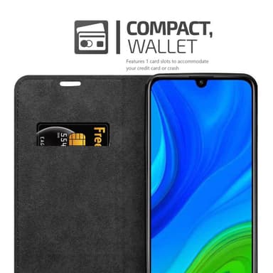 Huawei P SMART 2020 lommebokdeksel case (svart)