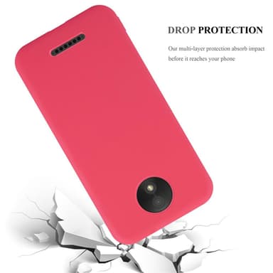 Deksel Motorola MOTO C Silikon cover (rød)