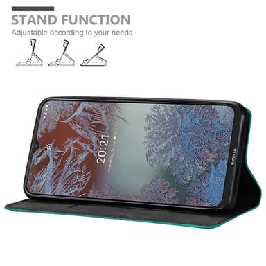Nokia G10 / G20 lommebokdeksel case (turkis)