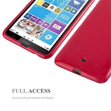 Nokia Lumia 1320 Deksel Case Cover (rød)