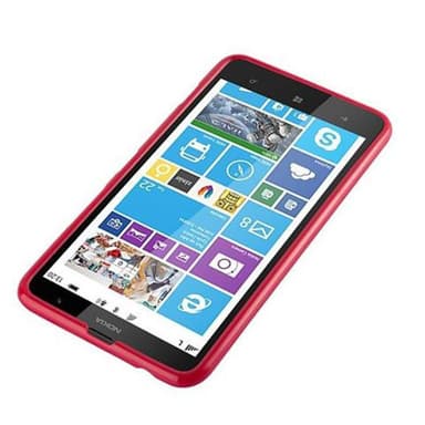 Nokia Lumia 1320 Deksel Case Cover (rød)