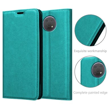 Nokia G10 / G20 lommebokdeksel case (turkis)
