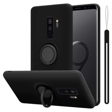 Deksel Samsung Galaxy S9 PLUS Ring Case (svart)