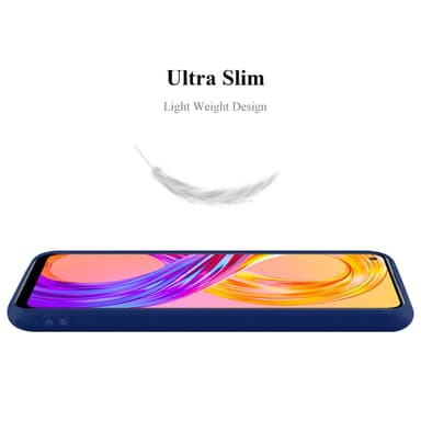 Deksel Realme 8 4G / 8 PRO Silikon cover (blå)