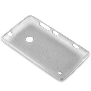 Nokia Lumia 525 silikondeksel cover (sølv)