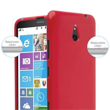 Nokia Lumia 1320 Deksel Case Cover (rød)