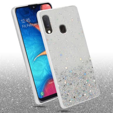 Samsung Galaxy A10e / A20e Silikondeksel Glitter