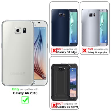 Samsung Galaxy S6 Deksel Flip Case (svart)