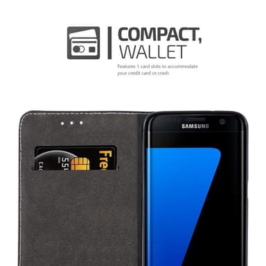 Samsung Galaxy S7 EDGE Deksel Case Cover (rød)