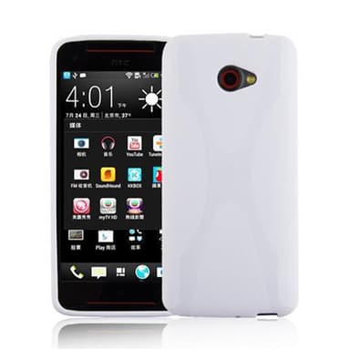 HTC BUTTERFLY S Deksel Case Cover (hvit)