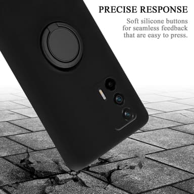 Deksel Realme GT / GT Neo 2T / Q3 PRO Ring Case (svart)