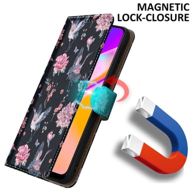 Oppo A94 5G lommebokdeksel etui (svart)