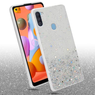 Samsung Galaxy A11 / M11 Silikondeksel Glitter