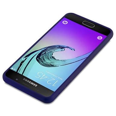 Deksel Samsung Galaxy A3 2016 Silikon cover (blå)