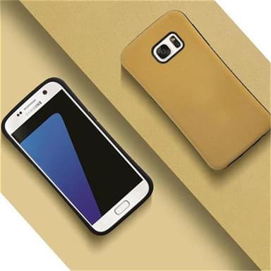 Samsung Galaxy S7 Hardt Deksel Cover (brun)
