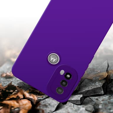 Motorola MOTO E20 Deksel case (lilla)