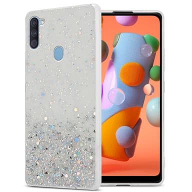 Samsung Galaxy A11 / M11 Silikondeksel Glitter