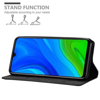 Huawei P SMART 2020 lommebokdeksel case (svart)