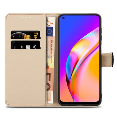 Oppo A94 5G lommebokdeksel etui (svart)