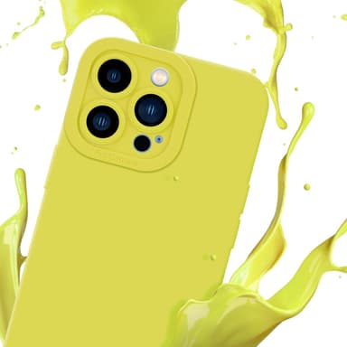 iPhone 12 PRO Deksel case (gul)