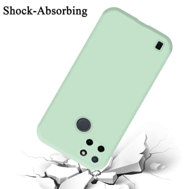 Realme C21Y / C25Y silikondeksel case (grønn)