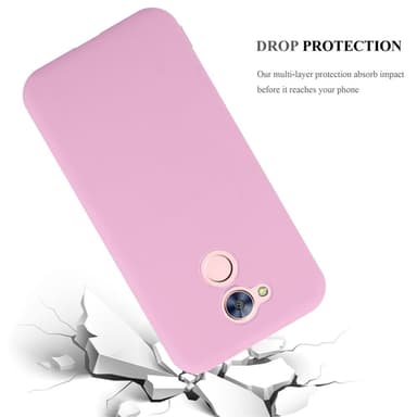 Deksel Honor 6A PRO / 5C PRO Silikon cover (rosa)