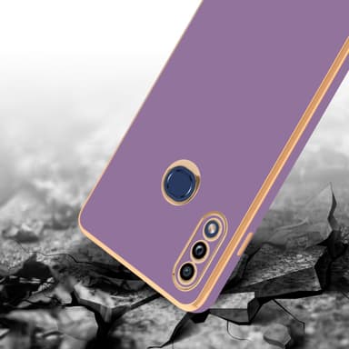 Samsung Galaxy A10s / M01s silikondeksel case (lilla)