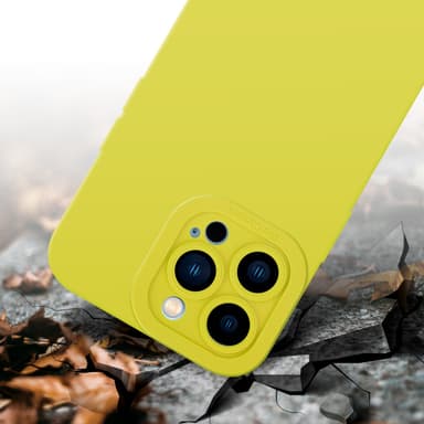 iPhone 12 PRO Deksel case (gul)