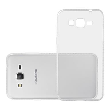 Samsung Galaxy GRAND PRIME Deksel Glitter Case (hvit)