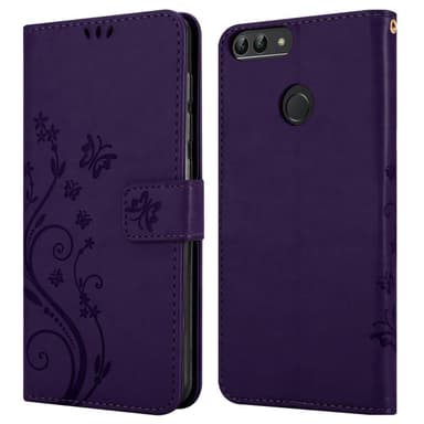 Huawei P SMART 2018 / Enjoy 7S lommebokdeksel Blomster