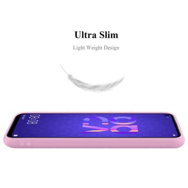Deksel Huawei NOVA 5 / 5 PRO Silikon cover (rosa)