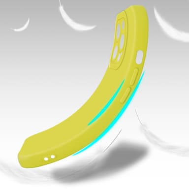 iPhone 12 PRO Deksel case (gul)