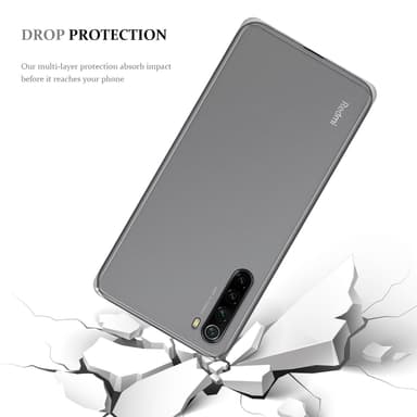 Xiaomi RedMi NOTE 8 deksel ultra slim (gjennomsiktig)