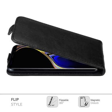 Samsung Galaxy NOTE 9 deksel flip cover (svart)