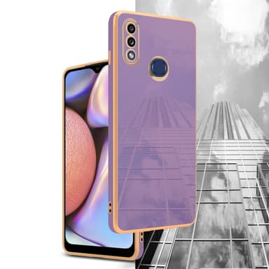 Samsung Galaxy A10s / M01s silikondeksel case (lilla)
